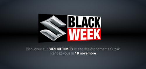 Suzuki Black Week  Crédit gratuit sur 24 mois !!!